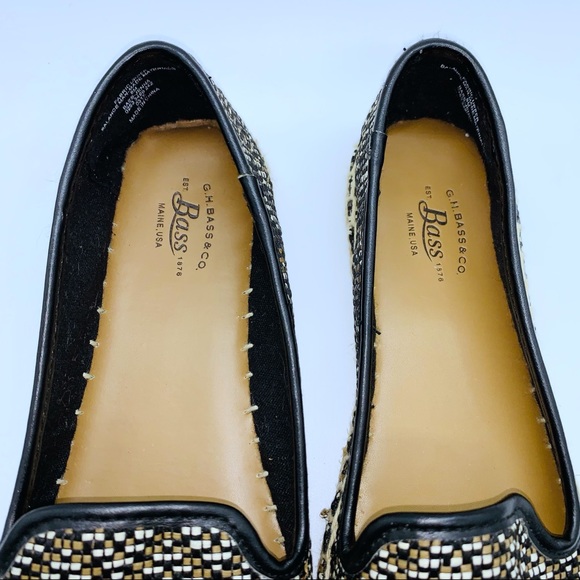 EUC G. H. Bass & Co. Jenna Slip On Espadrille Flats Size 6 - Picture 3 of 7